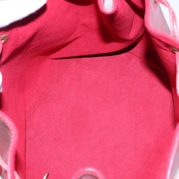 LOUIS VUITTON Epi Petit Noe Shoulder Bag Red M44107 LV Auth 77898 - Picture 10 of 16